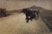 Gustave Caillebotte Road oil